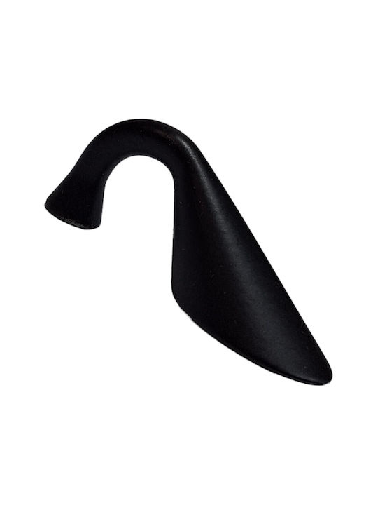 Italienischer Möbelgriff Eureka 11649-032-10c1 Maße 3,2cm Schwarz-matt