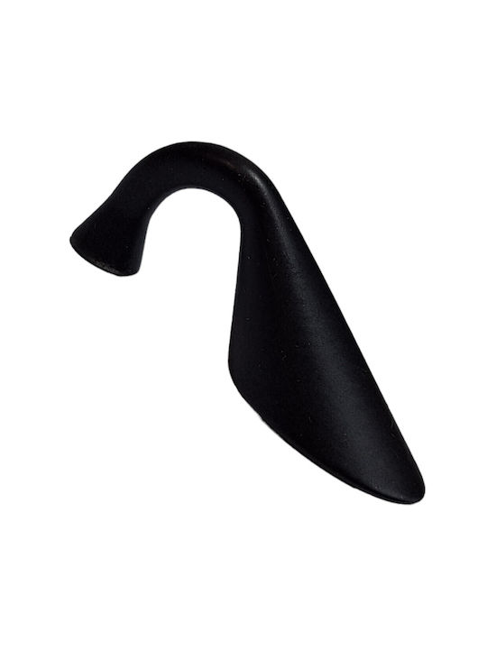 Italienischer Möbelgriff Eureka 11649-032-10c1 Maße 3,2cm Schwarz-matt