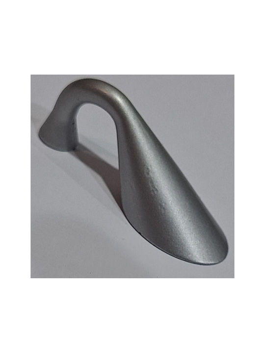 Ιταλική Λαβή Επίπλου Eureka 0474-032-10c1 Διάσταση 3,2cm Χρωμιο-ματ