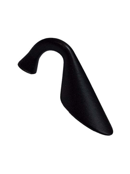 Italienischer Möbelgriff Eureka 11649-032-10c1 Maße 3,2cm Schwarz-matt