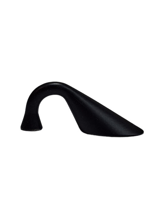 Italienischer Möbelgriff Eureka 11649-032-10c1 Maße 3,2cm Schwarz-matt