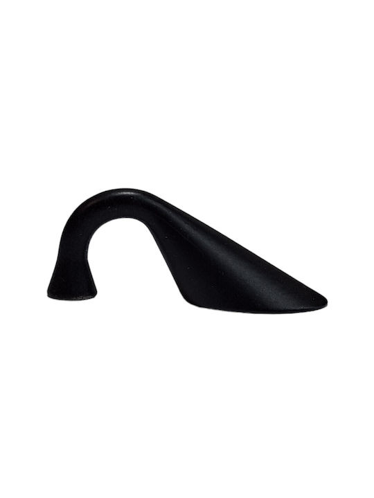 Italienischer Möbelgriff Eureka 11649-032-10c1 Maße 3,2cm Schwarz-matt