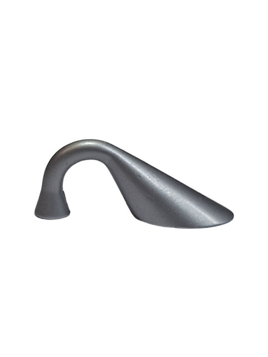 Ιταλική Λαβή Επίπλου Eureka 0474-032-10c1 Διάσταση 3,2cm Χρωμιο-ματ
