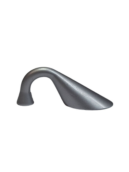 Ιταλική Λαβή Επίπλου Eureka 0474-032-10c1 Διάσταση 3,2cm Χρωμιο-ματ