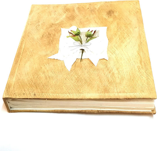 Handgemachtes Fotoalbum mit Reispapier-Einband Holz 34x27 Handgemachtes Fotoalbum mit Reispapier-Einband Holz 34x27