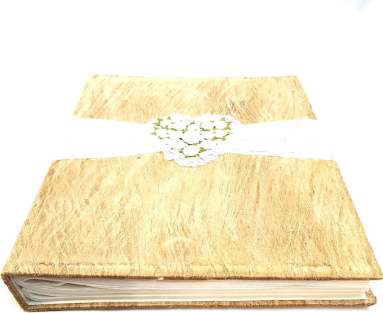 Handmade Photo Album 34x28 Wedding with Rice Paper