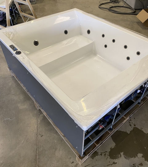Elli Badewanne 200x160cm Sitz Weiß Ohne Polsterung Elli Badewanne 200x160cm Sitz Weiß Ohne Polsterung