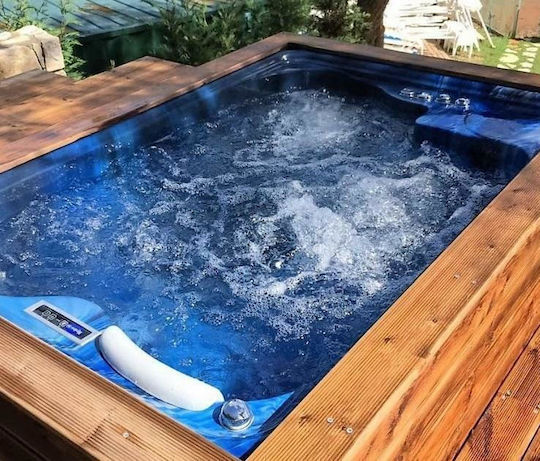 Tersis Hydromassage-Badewanne 185*130 Weiß