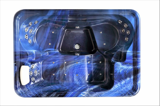 Tersis Hydromassage-Badewanne 185*130 Weiß