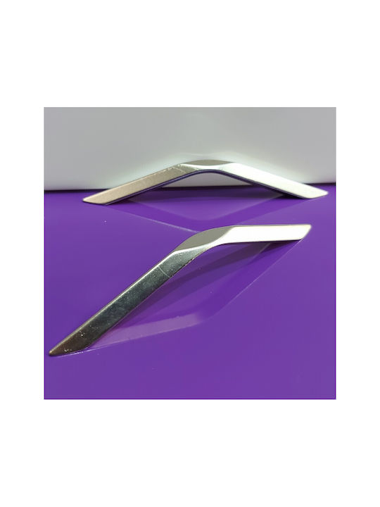 Italian Furniture Handle Eureka 11727-096-roz1 Matte Nickel Size 9.6cm