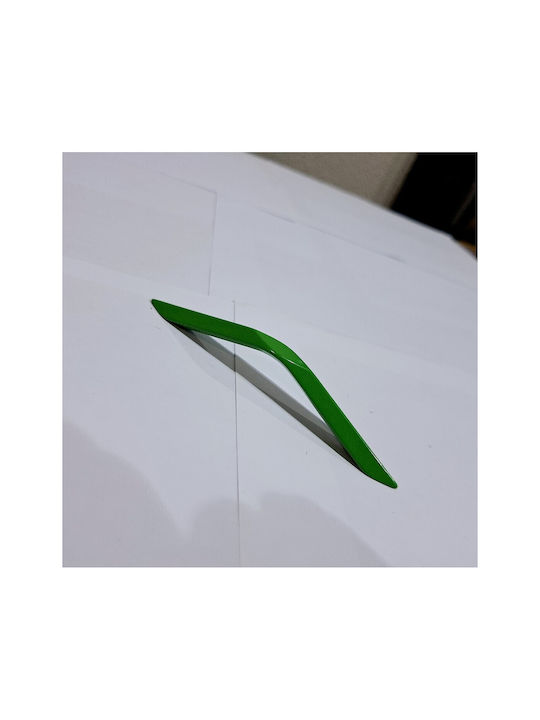 Italian Furniture Handle Eureka 11680-096-roz1 Green Size 9.6cm