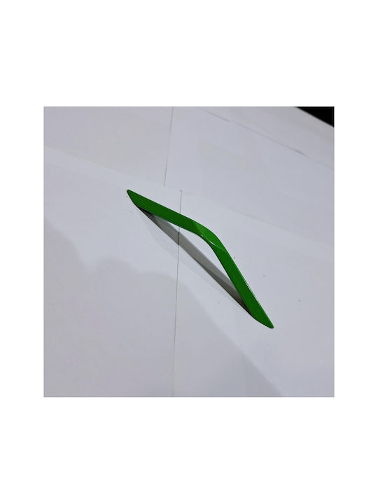 Italian Furniture Handle Eureka 11680-096-roz1 Green Size 9.6cm