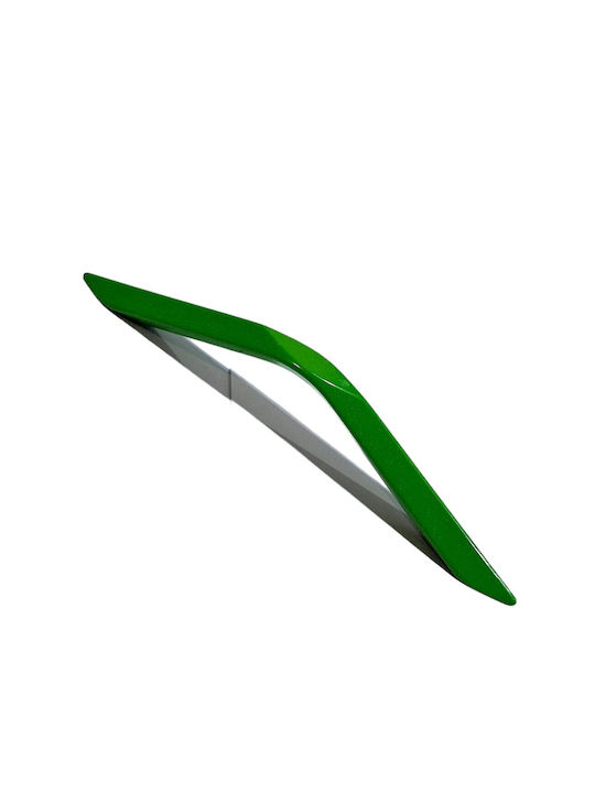 Italian Furniture Handle Eureka 11680-096-roz1 Green Size 9.6cm