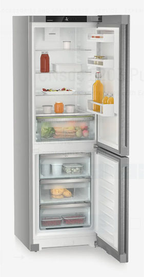 Liebherr 330лт NoFrost В185.5xШ59.7xД67.5см. Inox CNsdc 5203