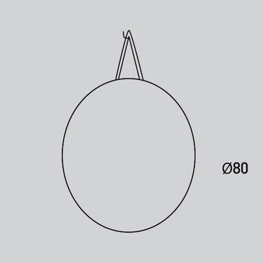 Καθρέπτης Probagno 974am Φ80