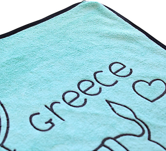 Greece Τιρκουάζ 140x70εκ.