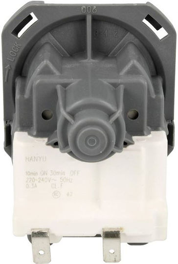 Candy Hoover Dishwasher Drain Pump 4 Clamps