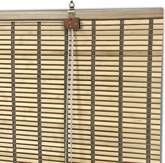 Woodware Stor de Umbrire Bambus în Culoarea Bej L80xH200buc