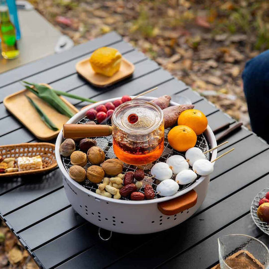 Uncle George Stainless steel Portable Charcoal Grill 31cmx31cm