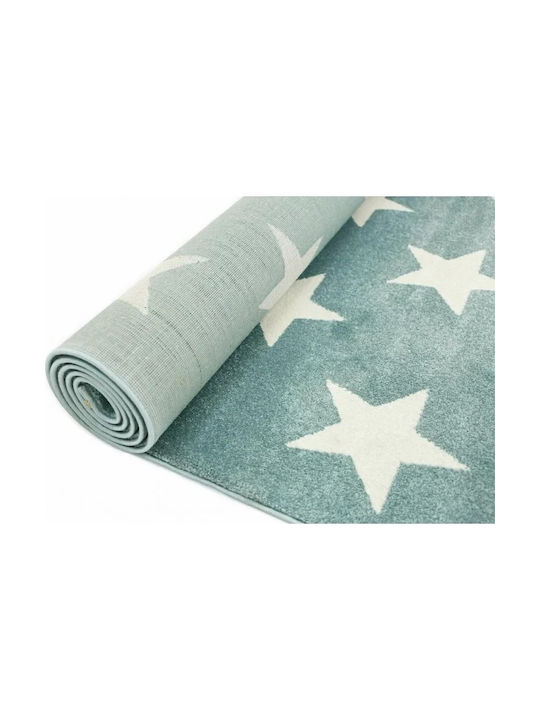 Alexander Carpets Παιδικό Χαλί Αστέρια Πράσινο 160x230cm