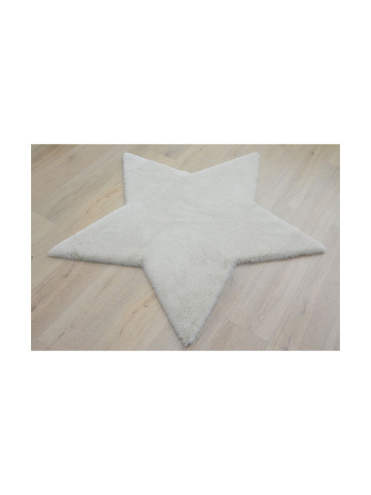 Newplan Fc3b Παιδικό Χαλί Αστέρια Μπεζ 120x120cm