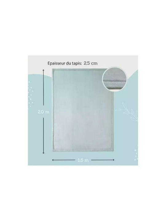Hakuna Matte Παιδικό Χαλί Πράσινο 200x150cm Πάχους 25mm