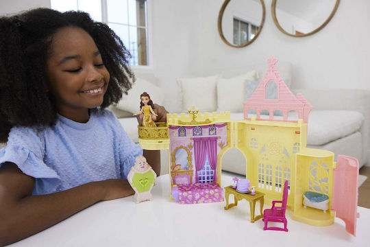 Mattel Princess Belle's Schloss (Verschiedene Designs/Sortimente von Designs) 1 Stk