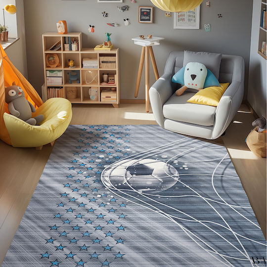 Beauty Home Детско килимче Сив 120x180см