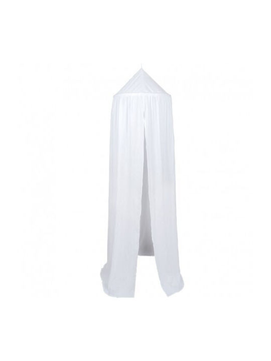 Baby Star Crib Mosquito Net White