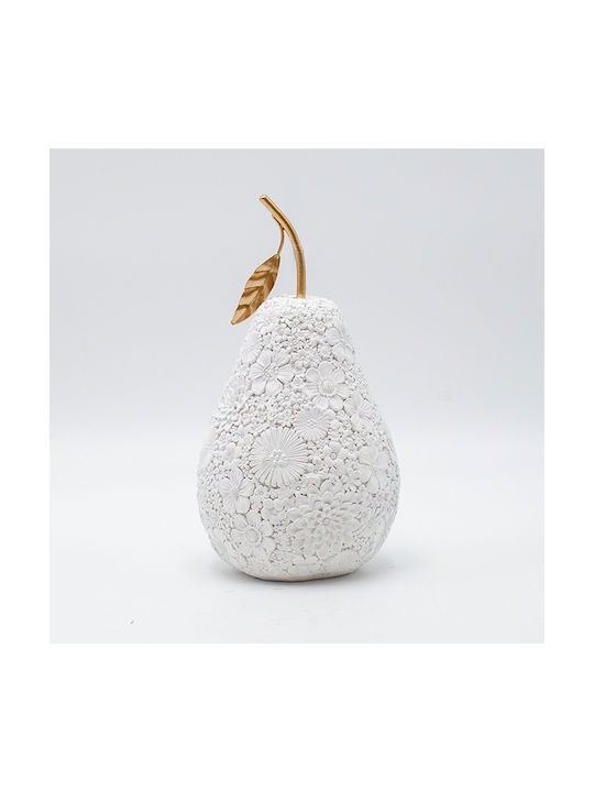 Decor Pentru Masă Decor pentru Masă de Pere Crem-auriu 11x11x20.5cm Decor Pentru Masă Decor pentru Masă de Pere Crem-auriu 11x11x20.5cm