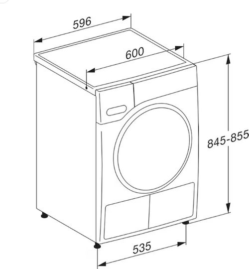Miele Ecospeed Wäschetrockner 8kg mit Wärmepumpe