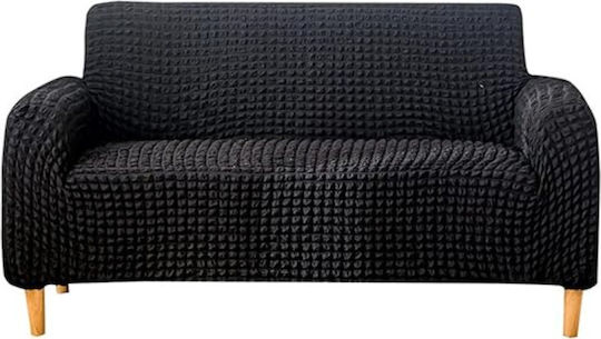 Elastic Cover for Four Seater sofa Black 1pcs 4SEAT-XV-BLACK