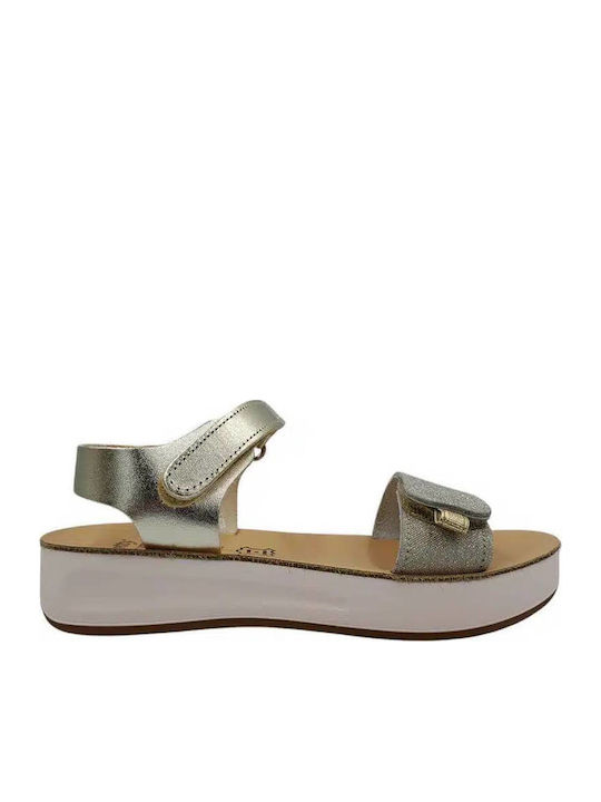 Kinder Sandalen Anatomisch Gold