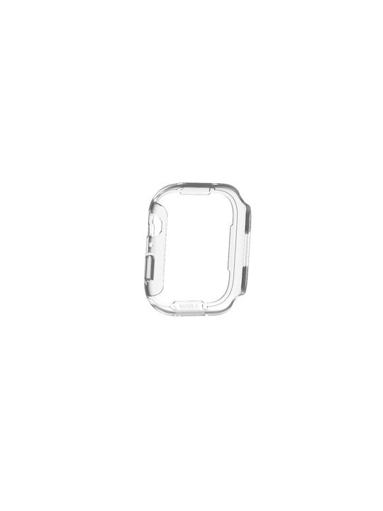 UAG Scout Armor Plastic Case in Transparent color for Apple Watch Series 7, 8, 9 45mm