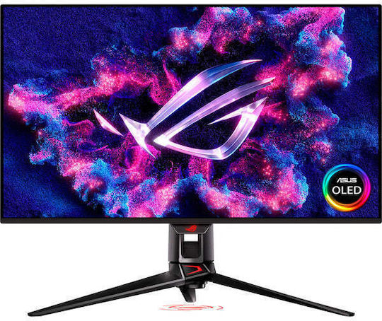 Asus ROG Swift OLED PG32UCDMZ QD-OLED Gaming Monitor 32" 4K 3840x2160 240Hz με Χρόνο Απόκρισης 0.03ms GTG