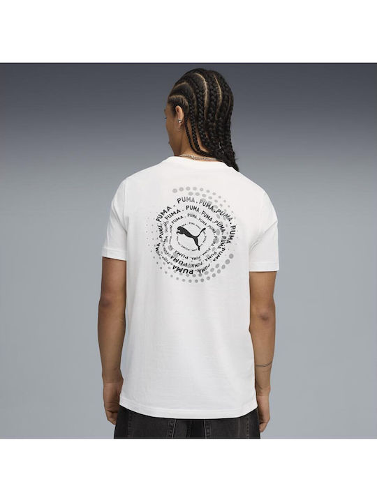 PUMA Execution Kurzarm T-Shirt Weiß