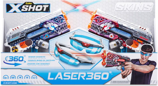 X-shot Toy Gun Laser Skins 2pcs Assorted 36602