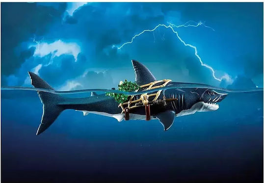 Playmobil Pirates Pirate With Giant Shark for 4-10 years old
