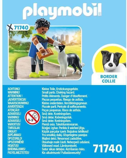 Playmobil MeinLeben Athlet mit Border Collie für 4-10 Jahre