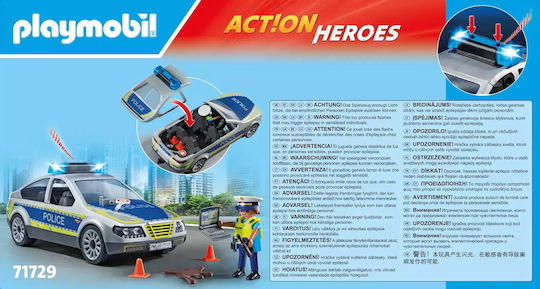 Playmobil Action-Helden Polizeifahrzeug für 4-10 Jahre