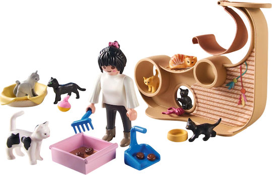 Playmobil MyLife Cat Café for 4-10 years old