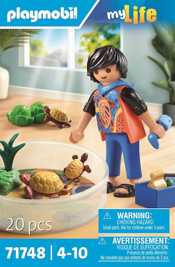 Playmobil MyLife Aquarium With Turtles for 4-10 years old