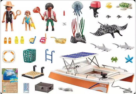 Playmobil Wiltopia Плаваща лаборатория за подводни изследвания за 4-10 години