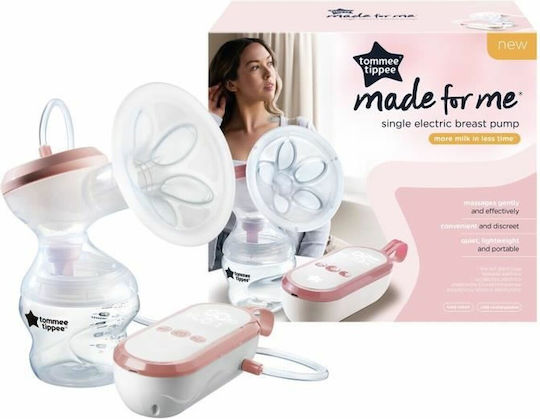 Tommee Tippee Made For Me Ηλεκτρικό Μονό Θήλαστρο Ρεύματος Ροζ 150ml
