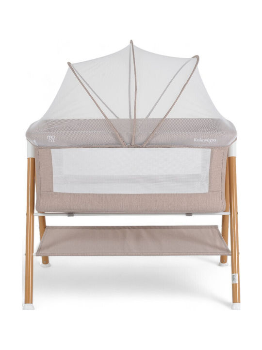 Moni Cradle Kalinihta Premium Beige Wooden Print