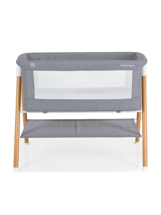 Moni Λίκνο Grey Wooden Print