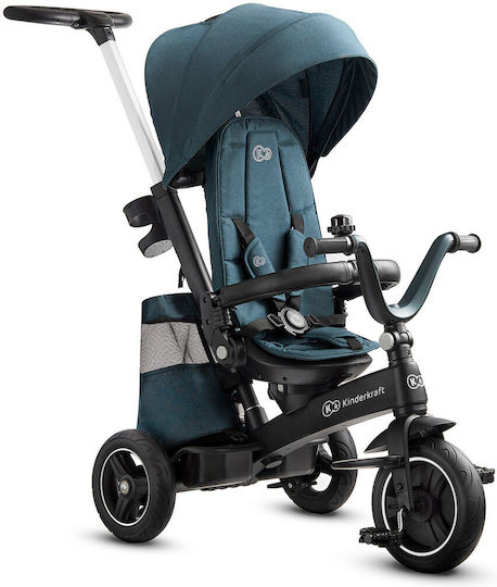 Kinderkraft Easytwist Μετατρεπόμενο με Χειρολαβή Γονέα 5 σε 1 για 3+ Ετών Πράσινο