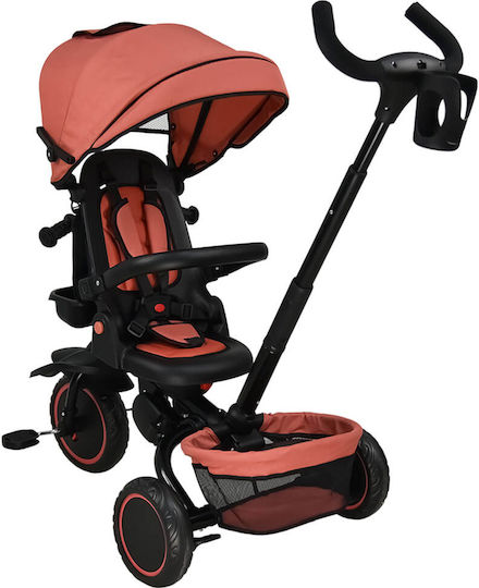 Bebe Stars 360° Racer Pliabil și Tricicletă Pentru Copii 3 în 1 pentru 1-5 Ani Sunburnt