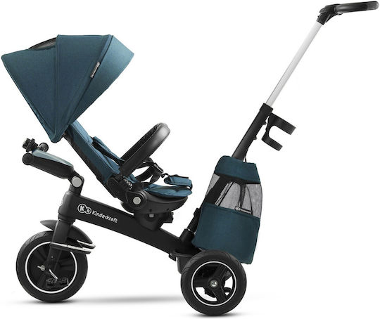 Kinderkraft Easytwist Μετατρεπόμενο με Χειρολαβή Γονέα 5 σε 1 για 3+ Ετών Πράσινο