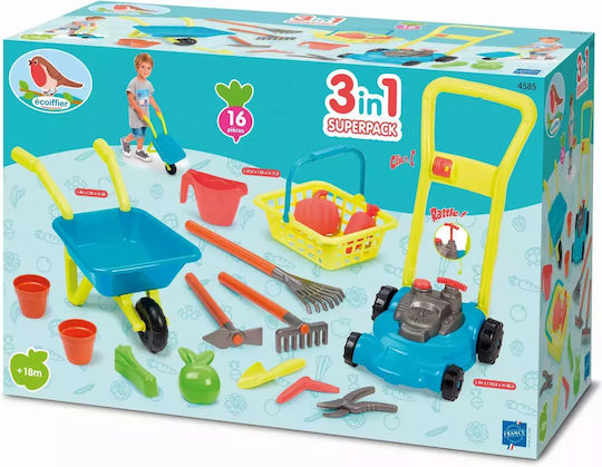 Ecoiffier Gardening Toy for 1+ Years 16 Pieces